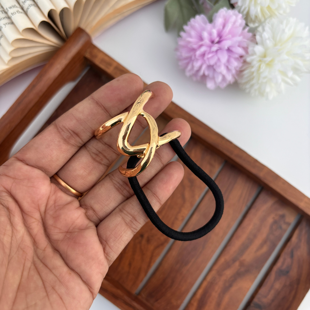 Golden Twist Pony Cuff