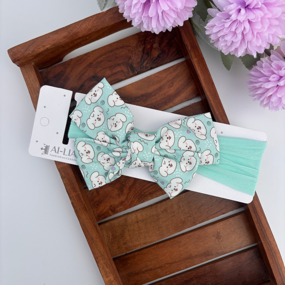 Puppy Printed  New Born Headband