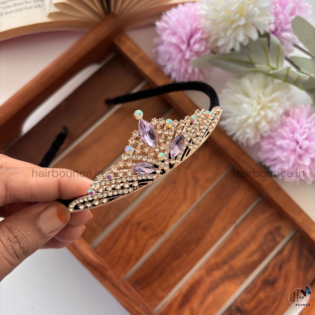 Royal Crystal Tiara Headband