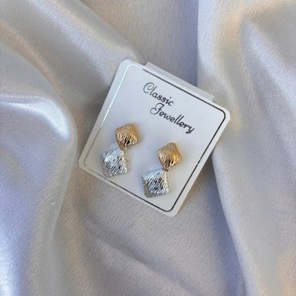 Square Drop Earrings