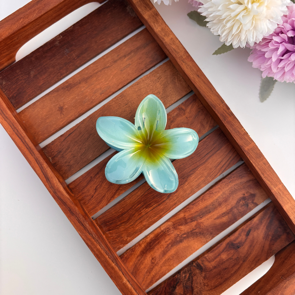 Island Aura Flower Hair Claw – Large