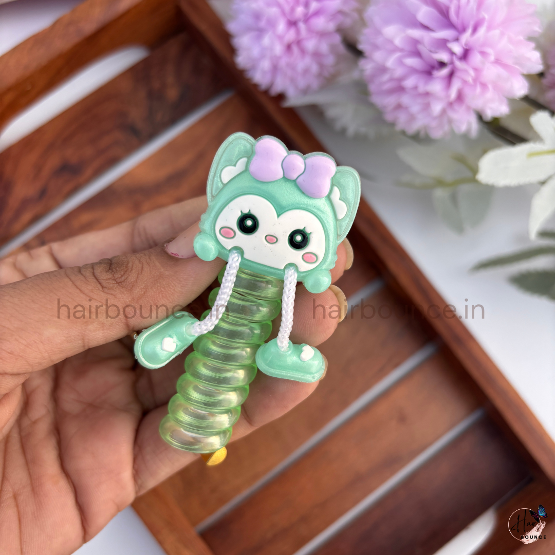 Cute Kitty Spiral Hair Tie