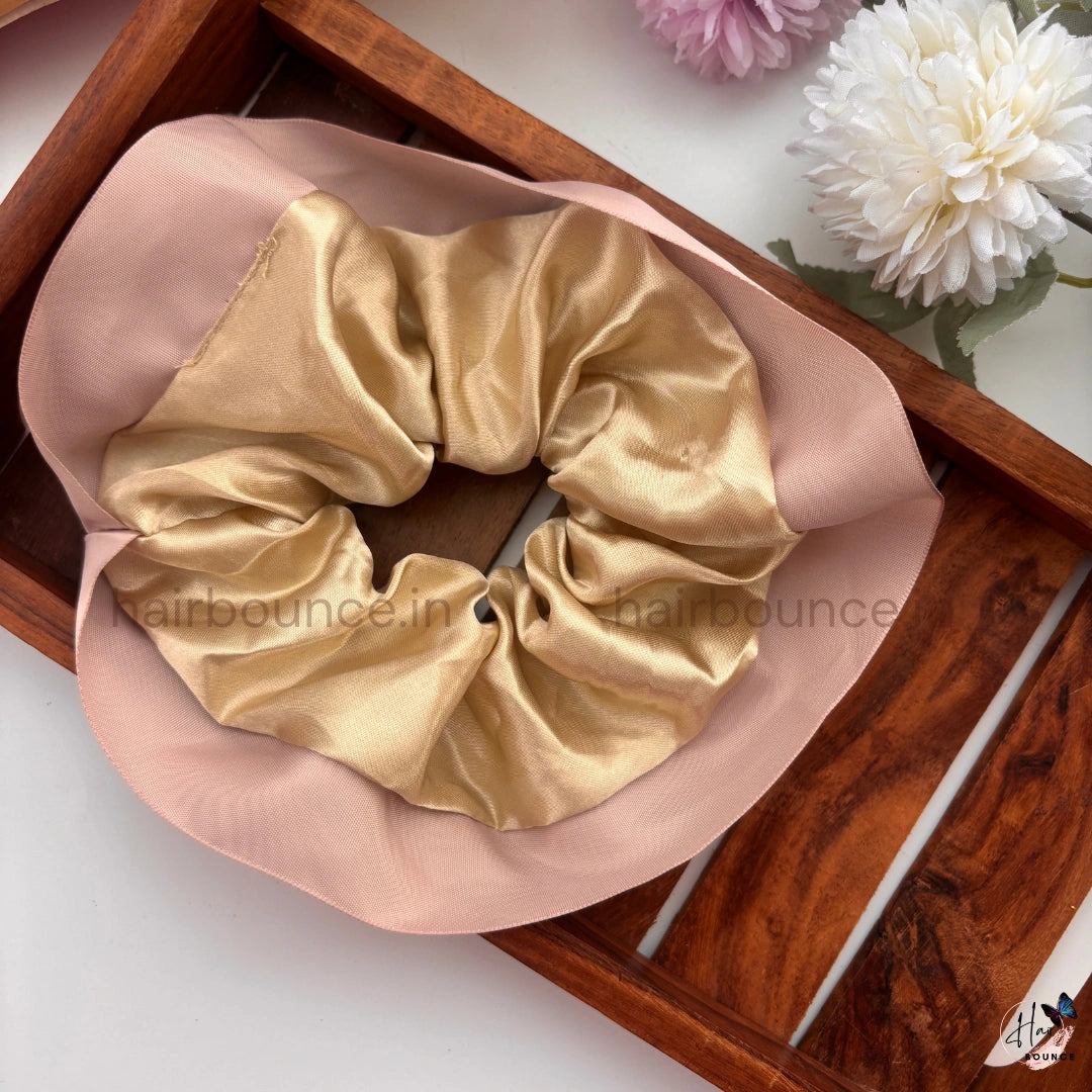 Luxe Satin Oversized Scrunchie – Large