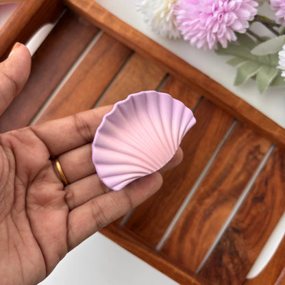 Dual Colour Seashell Hair Claw - Medium