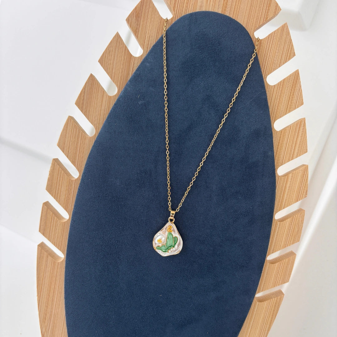 Starry Desert Pendant Necklace