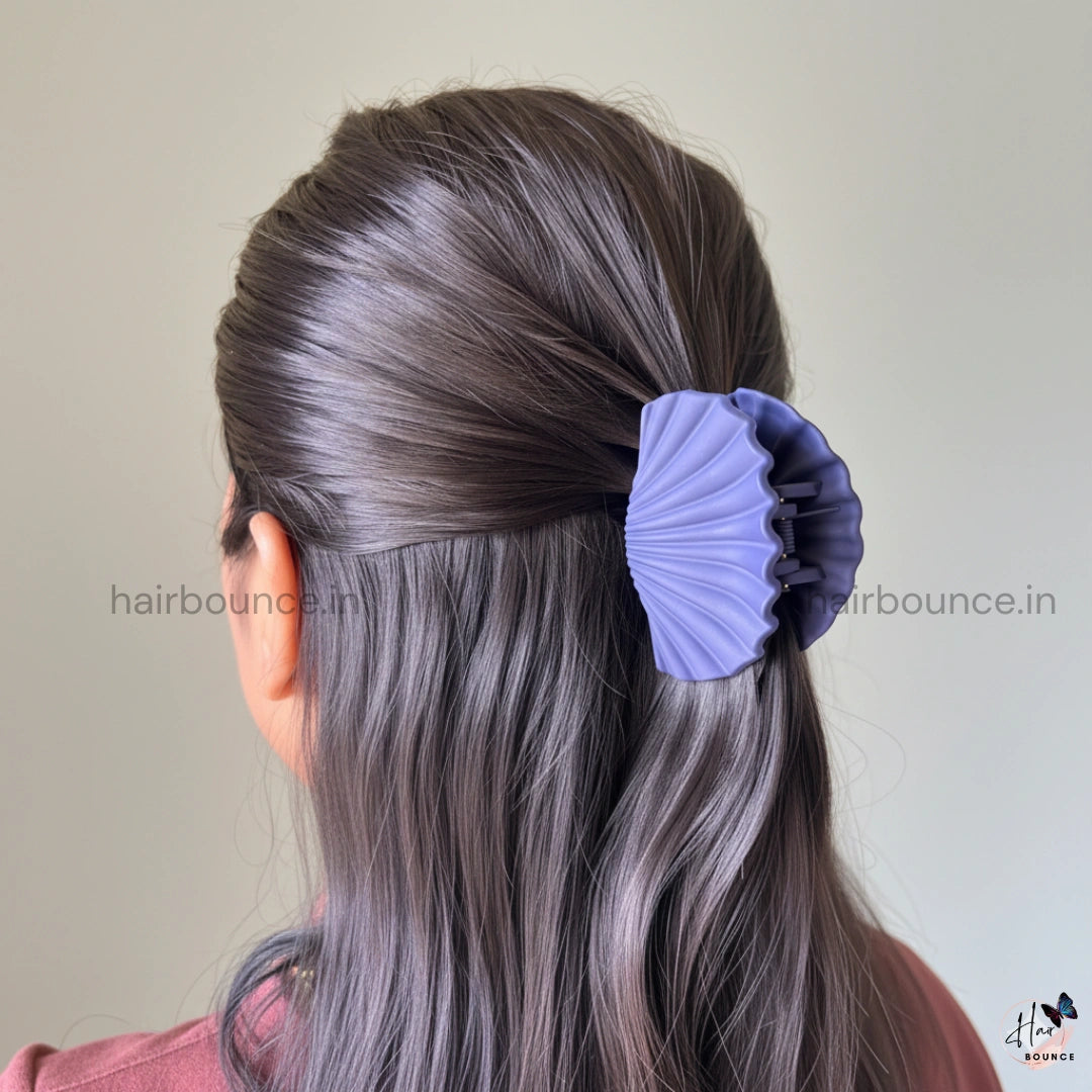SeaShell Matte Hair Claw - Medium