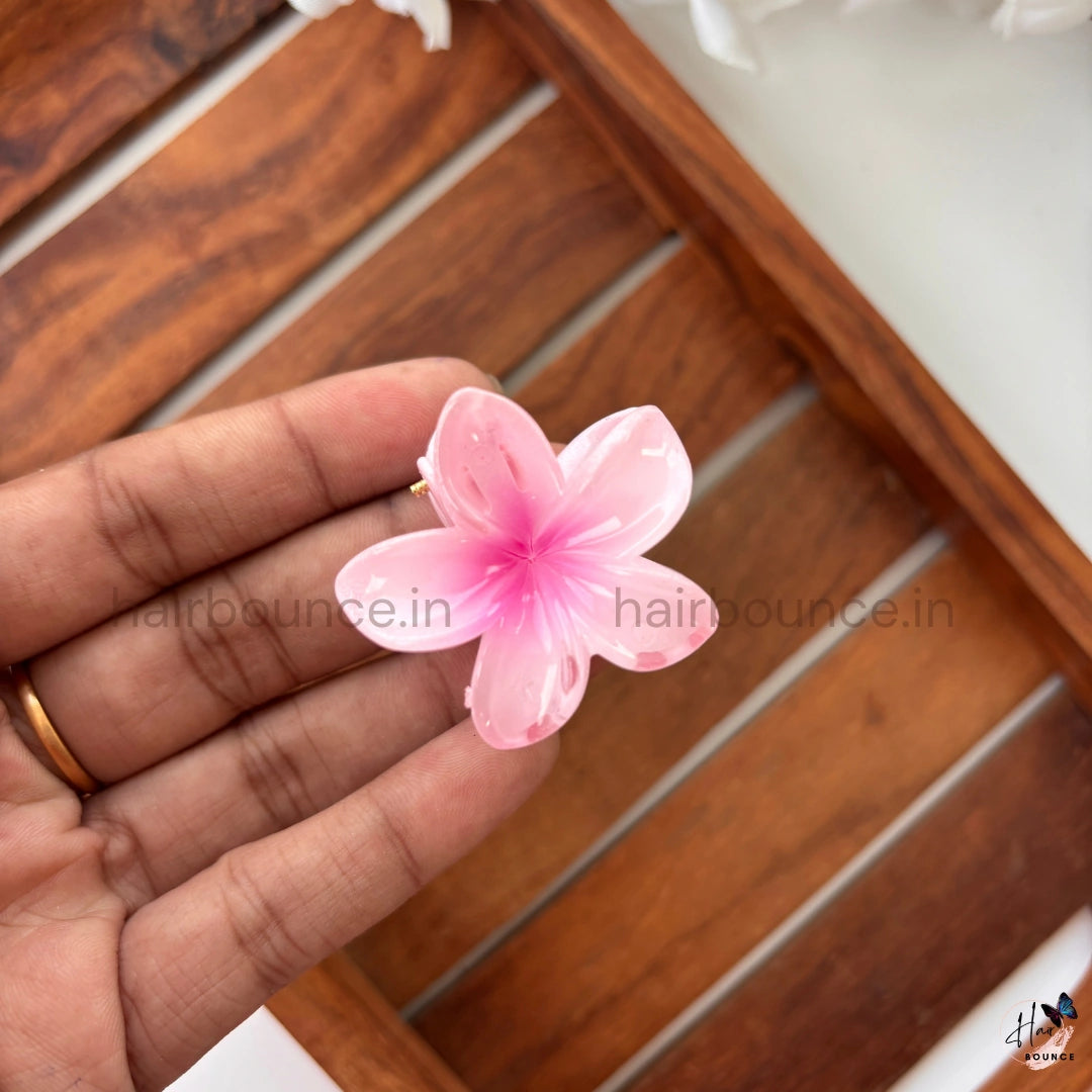 Lilly Flower Hair Claw - Small