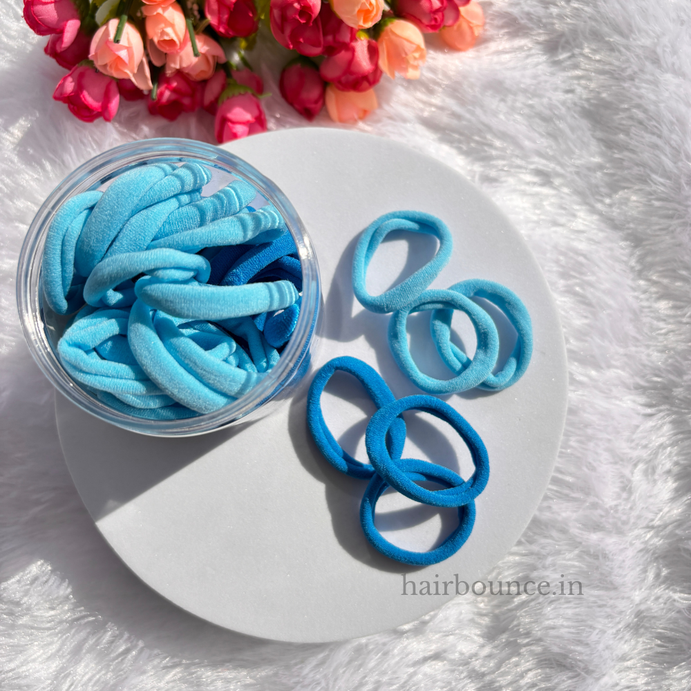50 Pieces Colourful Rubber Band with Bottle