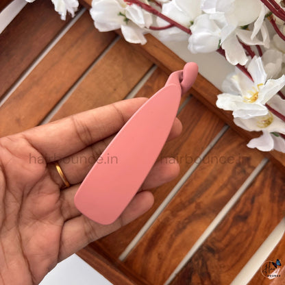 Solid Matte Banana Hair Clip – Medium