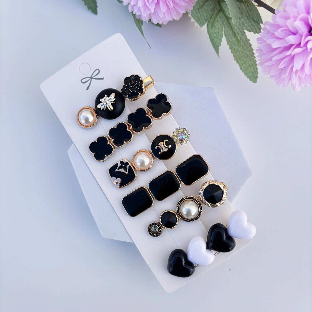 Everyday Charm Hair Clips – Set of 6