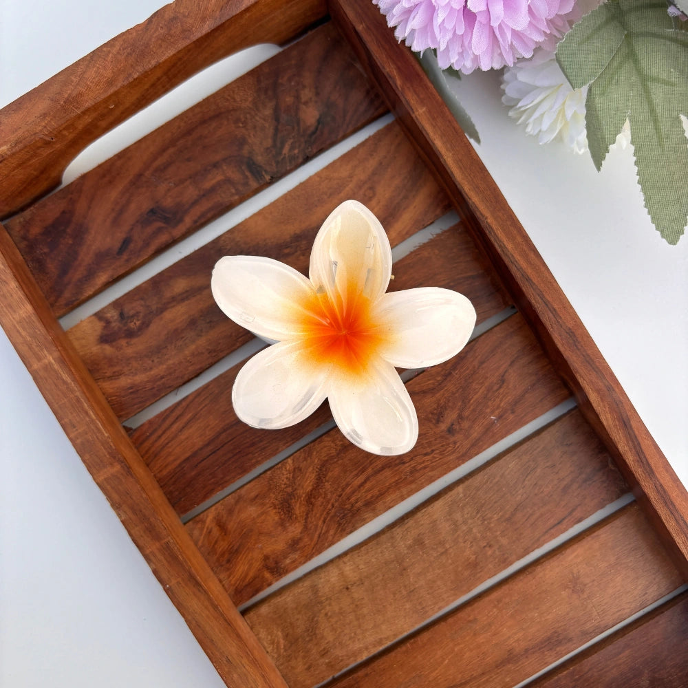 Tropical Bloom Hair Claw - Large