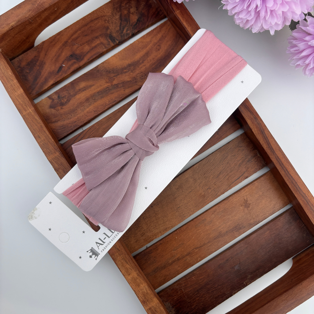 Blush Bow New Born Baby Headband