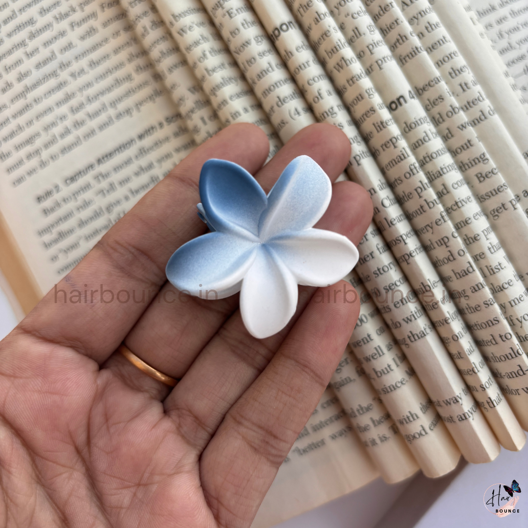 Pastel Blossom Matte Flower Hair Claw - Small