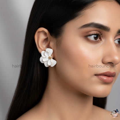 Bloom Earrings - Rose Gold