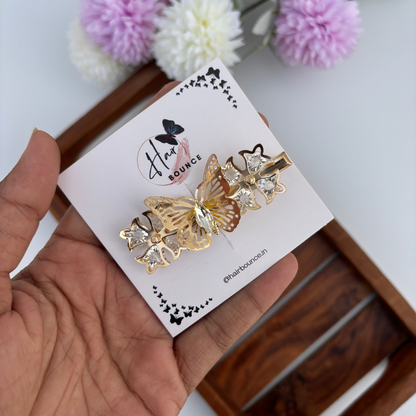 Crystal Flutter Hair Clip