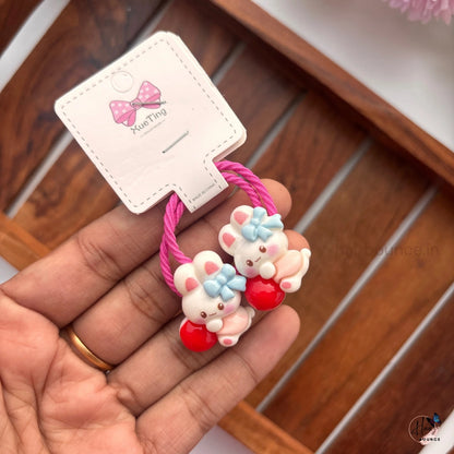 Cute Cartoon Character Rubber Bands
