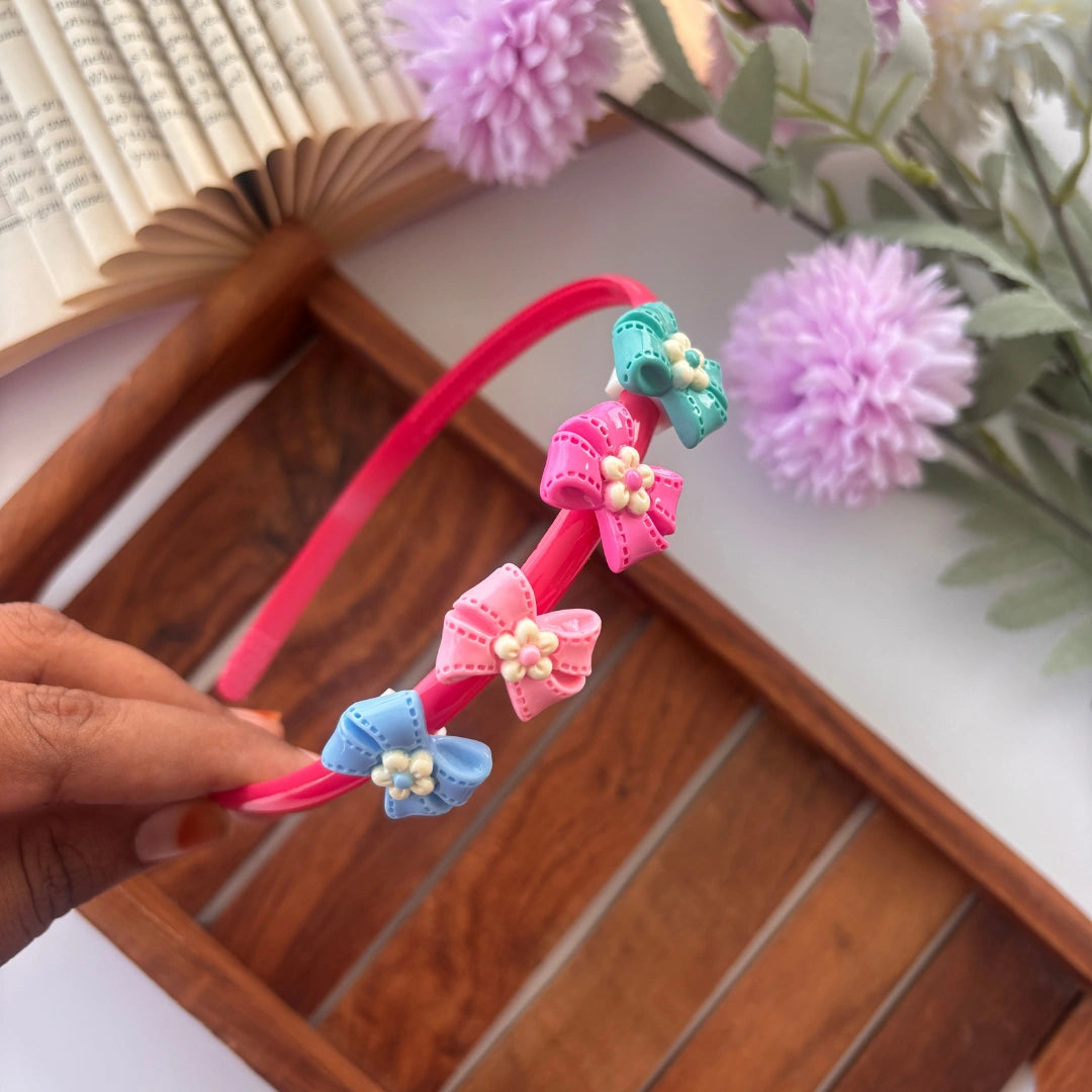 Bow Flower Headband