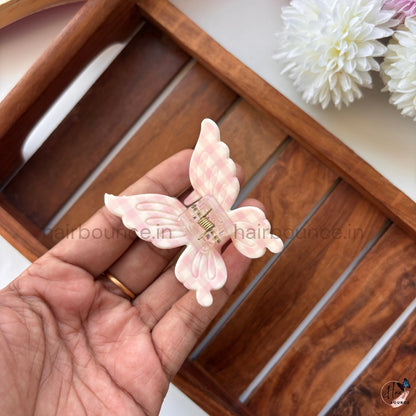 Pastel Butterfly Hair Claw – Medium