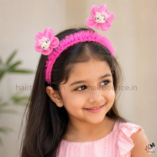 Hello Kitty Flower Spring Headband for Kids