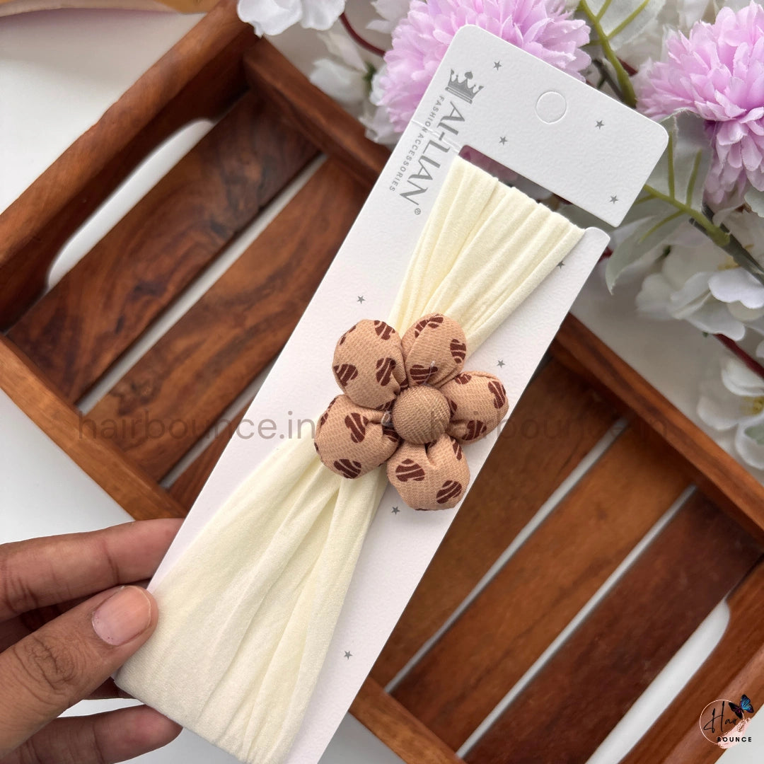 Cozy Bloom Newborn Baby Nylon Headband