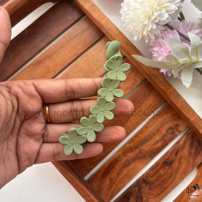 Flower Lock Banana Clip
