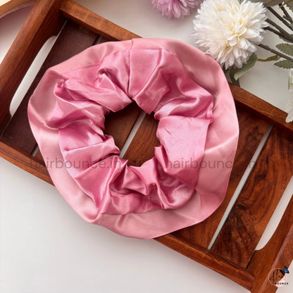 Luxe Satin Oversized Scrunchie – Large