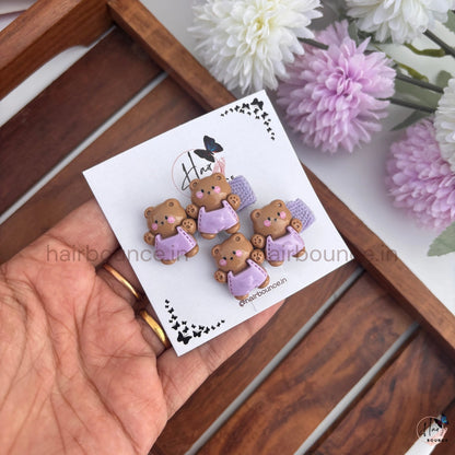 Cute Character Kids Snap Hair Clips