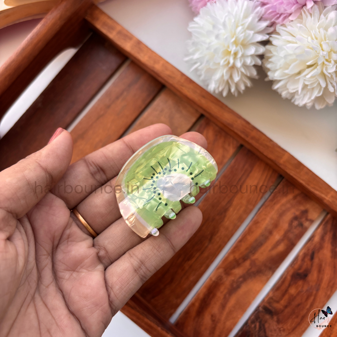 Cute Fruit Slice Hair Claw – Medium