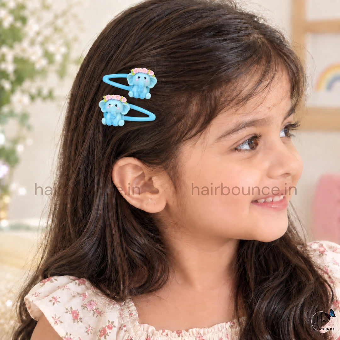 Cute Character Tic Tac Hair Clips for Girls – Pack of 2