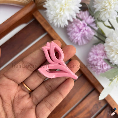 Tulip Bloom Hair Claw – Small