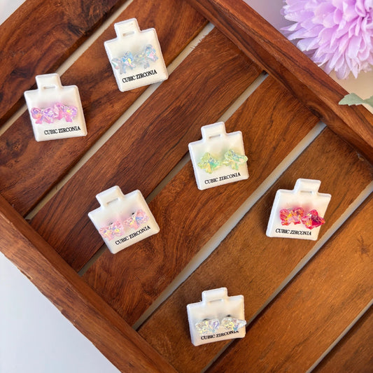 Bow Stud Earrings for Kids
