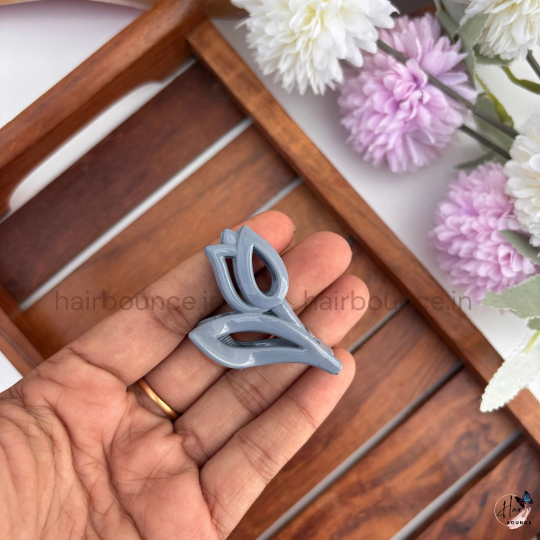 Tulip Bloom Hair Claw – Small