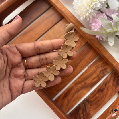 Flower Lock Banana Clip