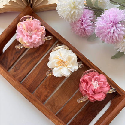 Classic Bloom Hair Claw – Large