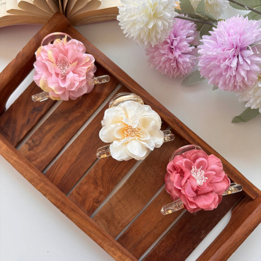 Classic Bloom Hair Claw – Large