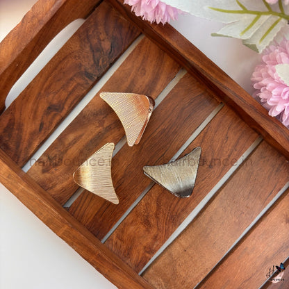Geometric Metal Hair Claw - Small