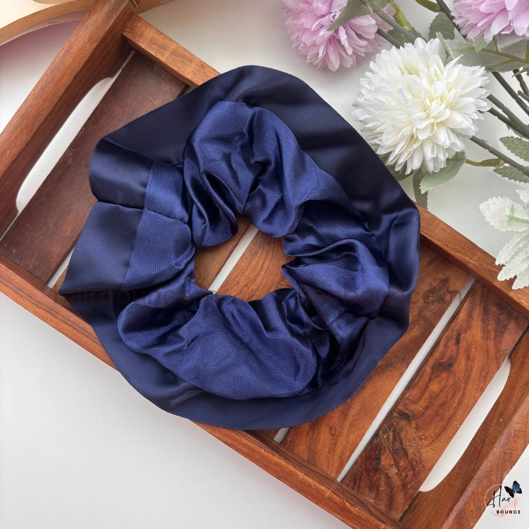 Luxe Satin Oversized Scrunchie – Large