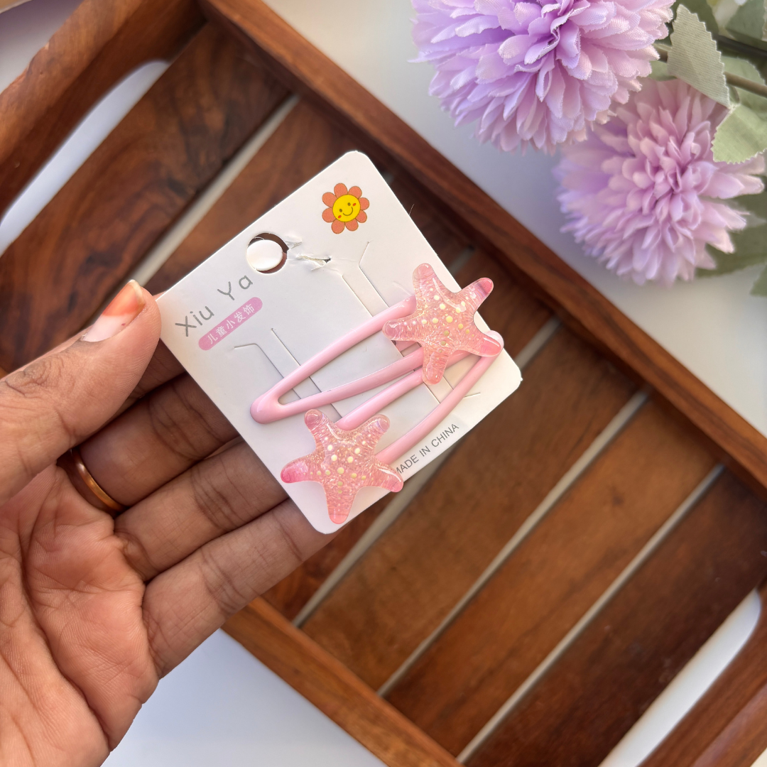 Mermaid & Starfish Hair Clip