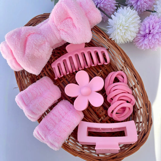 🎀 Pretty in Pink Hair Accessory Hamper 🎀