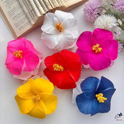 Hibiscus Bloom Hair Claw - Large