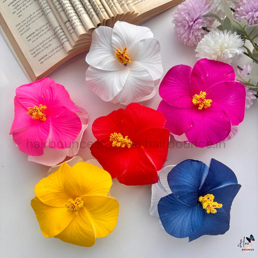 Hibiscus Bloom Hair Claw - Large