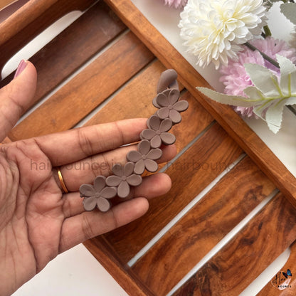 Flower Lock Banana Clip