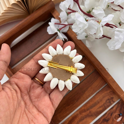Royal Kemp Alligator Hair Clip | Traditional Temple Hair Accessory for Women & Girls