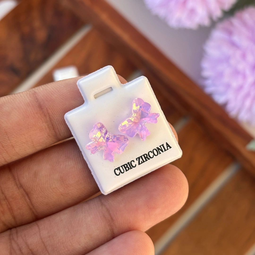 Bow Stud Earrings for Kids