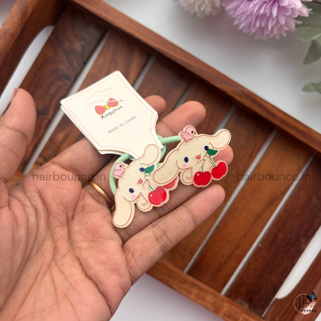 Cute Bunny & Elephant Rubber Bands