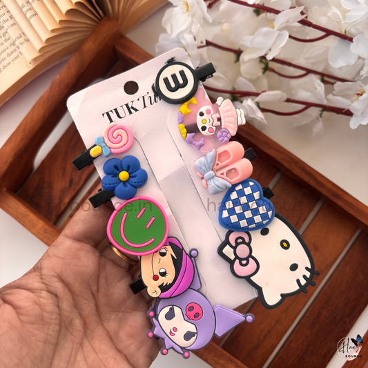 Cute Fantasy Mix Kids Hair Clips