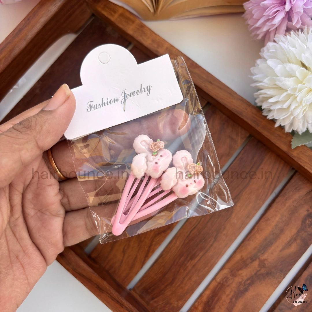Cute Cartoon Kids Hair Clips