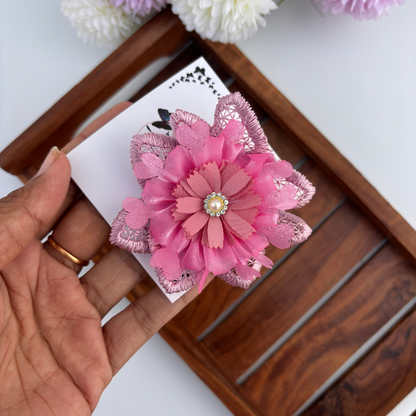 Royal Lace Flower Clip