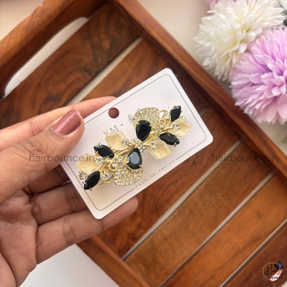 Royal Crystal Vine Center Hair Clip