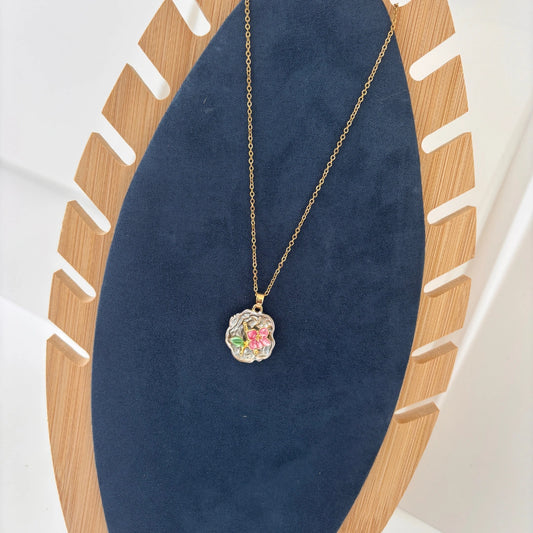 Midnight Garden Pendant Necklace